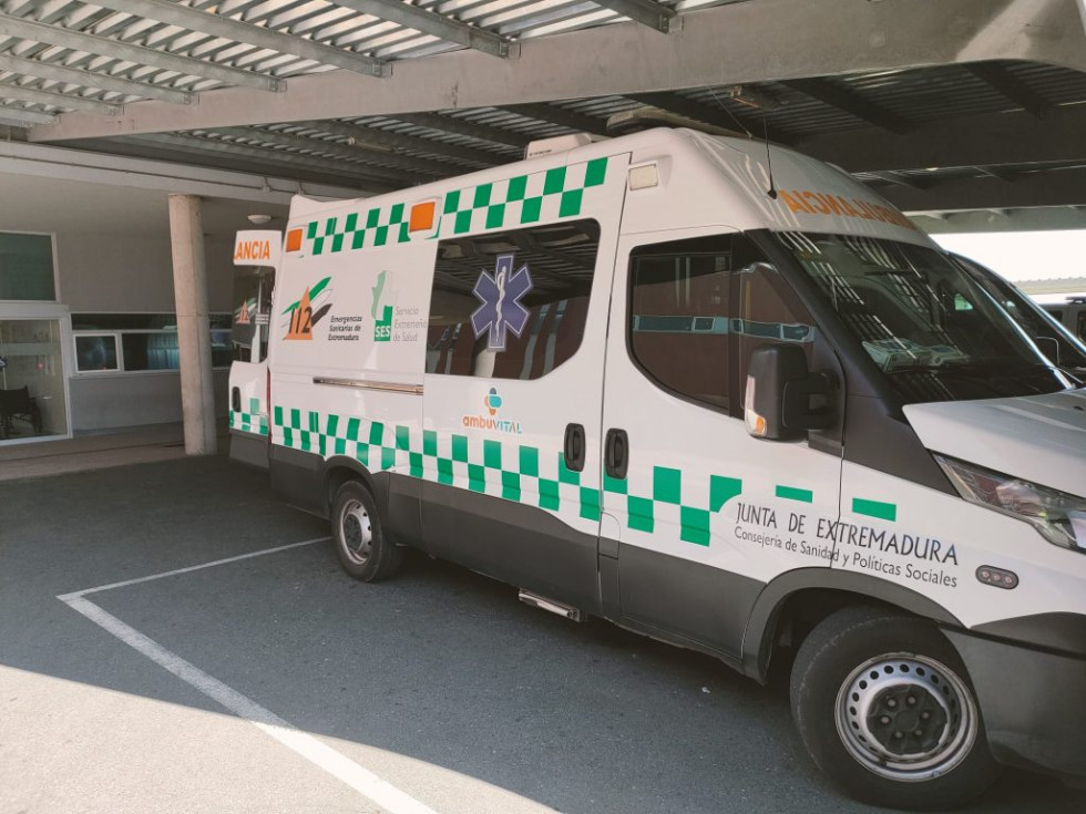 Herido un hombre de 28 años en un accidente en Don Benito