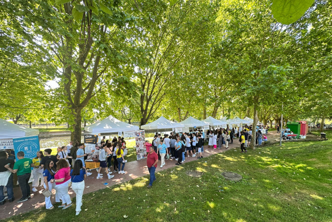Galería fotográfica de la feria de la fp en Moraleja