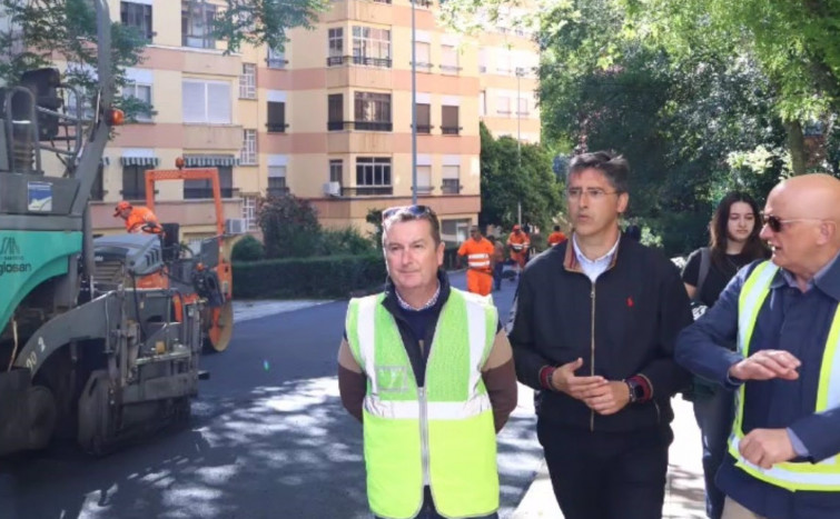 Comienza en Cáceres la campaña de asfaltado con una inversión de más de 400.000 euros