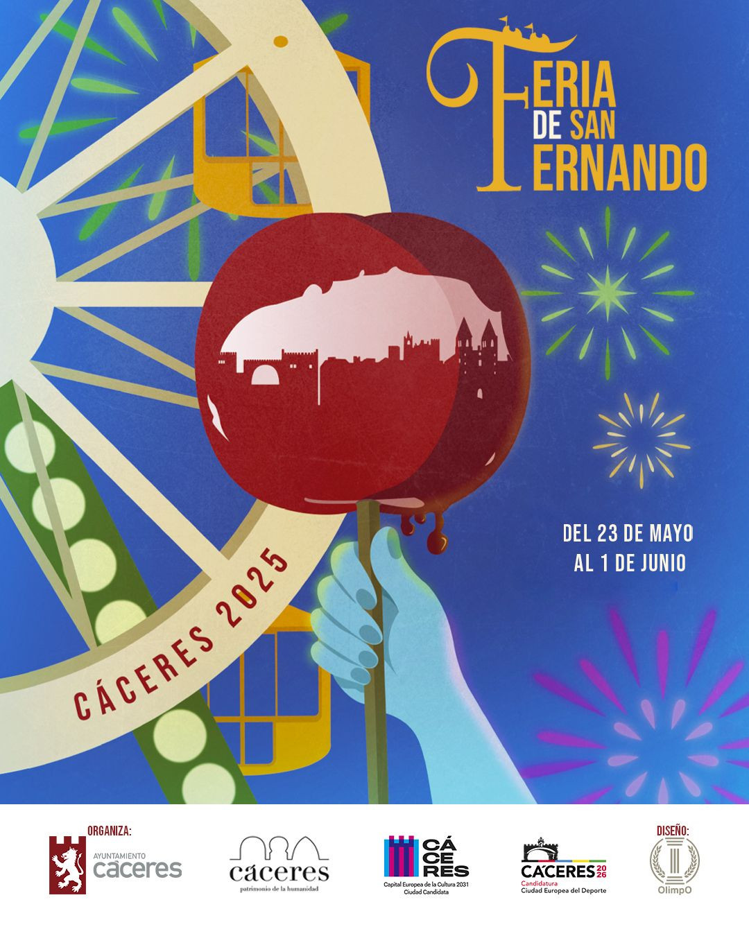 Cartel feria caceres 2025
