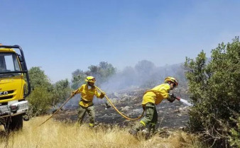Estas son las recomendaciones de la Junta durante las labores de extinción de incendios