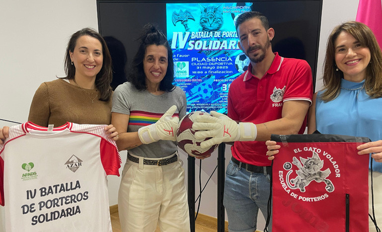 Plasencia celebrará un torneo solidario de porteros en apoyo a personas con Alzheimer
