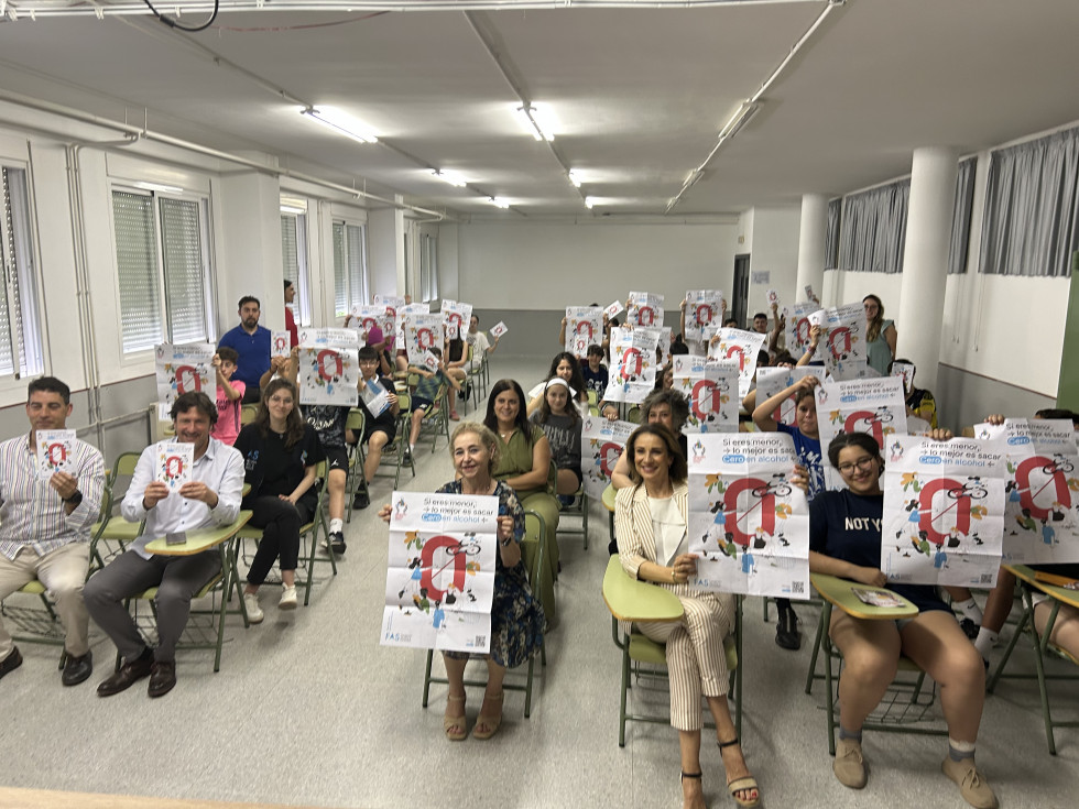 Más de 3.000 alumnos pacenses participan en una formación contra el consumo de alcohol