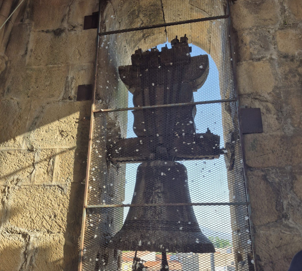 Restauran la campana original de San Buenaventura en Moraleja