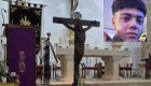 Multitudinario y emotivo adiós en Moraleja a Lincoln Medina, joven de 21 años fallecido en accidente