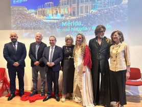 El Festival de Teatro de Mérida se presenta en Roma como embajador de la cultura extremeña