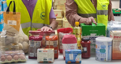 Badajoz recauda 159 kilos de alimentos en la campaña de donación de mayo