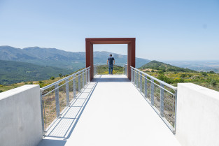 Un mirador de mil metros de altitud en La Garganta, nuevo referente turístico del norte de Cáceres