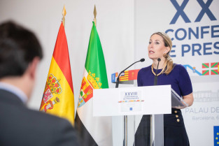 Guardiola exige una reforma de la financiación autonómica y la continuidad de Almaraz