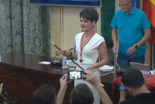 Raquel del Puerto ya es presidenta de la Diputación de Badajoz