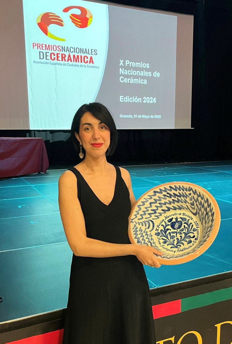 La extremeña, Nuria Franco, gana el Premio Nacional de Cerámica
