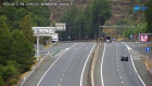Vuelca un camión en el túnel de Miravete y corta la A-5 sentido Badajoz