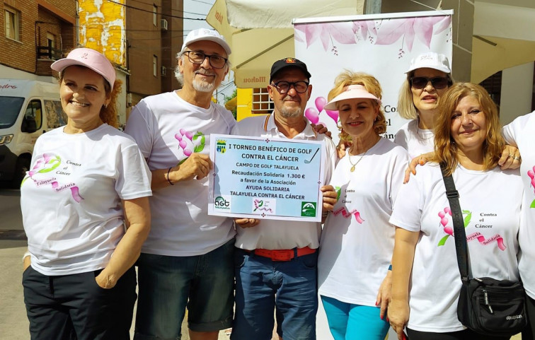 El I Torneo de Golf Benéfico contra el Cáncer recauda 1.300 euros en Talayuela