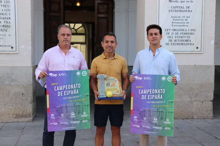 El Campeonato de España de Pádel por Equipos en Mérida contará con casi 600 participantes
