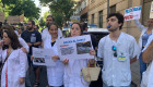 Huelga médica en Extremadura: 400 personas se concentran en Badajoz y Cáceres