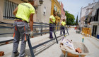 El entorno de la plaza Santa Ana ultima su remodelación con las actuaciones en Donoso Cortés