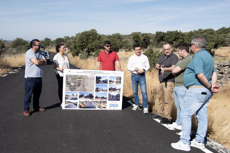 La Cumbre y Plasenzuela ya están conectadas por una nueva carretera rural