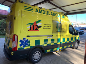 Herido un hombre de 36 años al caer desde tres metros en Azuaga