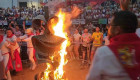 El Corpus Christi y la quema del capazo marcan el inicio de las fiestas de San Juan en Coria