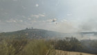 Un incendio obligó a cortar la Ex-115, vía que une Campanario y Quintana de la Serena