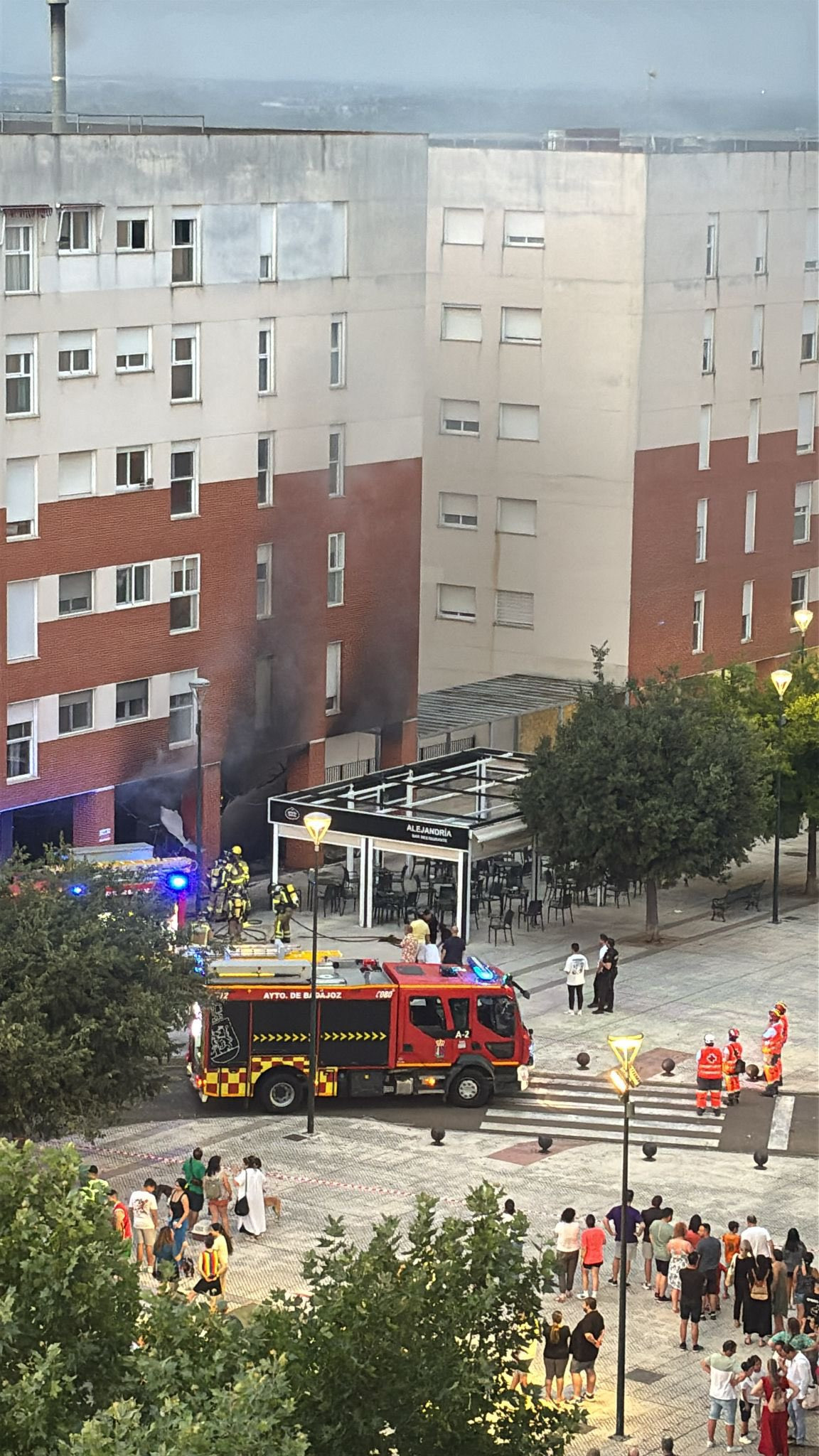 Incendio bar cerro gordo badajoz