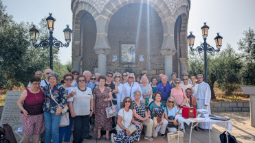 Ribera del Fresno recibe a peregrinos de Hornachos en plena celebración jubilar por San Juan Macías