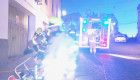 Un herido por quemaduras en el incendio de una vivienda en Cáceres