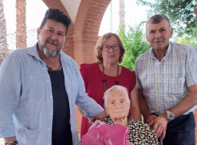 Faustina Gómez cumple 102 años, una de las extremeñas más longevas de la región