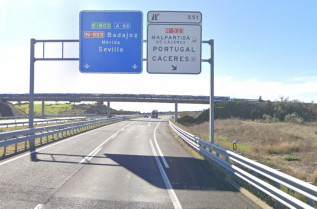 El enlace 551 de la A-66 en Malpartida de Cáceres estará cortado durante 3 meses por obras