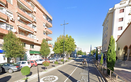 Una mujer resulta herida en una colisión entre dos vehículos en Coria