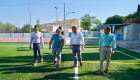 Finalizan las obras del nuevo campo de fútbol de La Picuriña en el barrio de San Roque