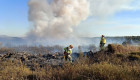 Portugal lucha contra un incendio forestal de gran magnitud cercano a Extremadura