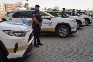 Badajoz refuerza la Policía Local con once vehículos nuevos