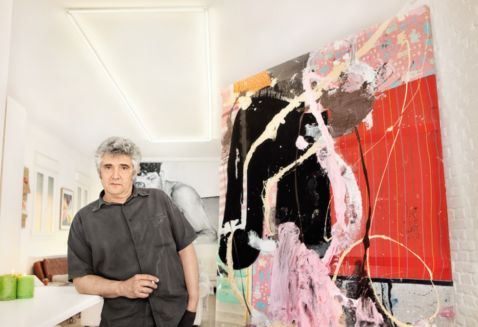 El pintor Jorge Galindo expone 'Altar' en el Espacio Cultural Santa Catalina de Badajoz