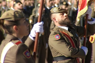 Unos 1.200 nuevos soldados jurarán bandera este sábado en Cáceres