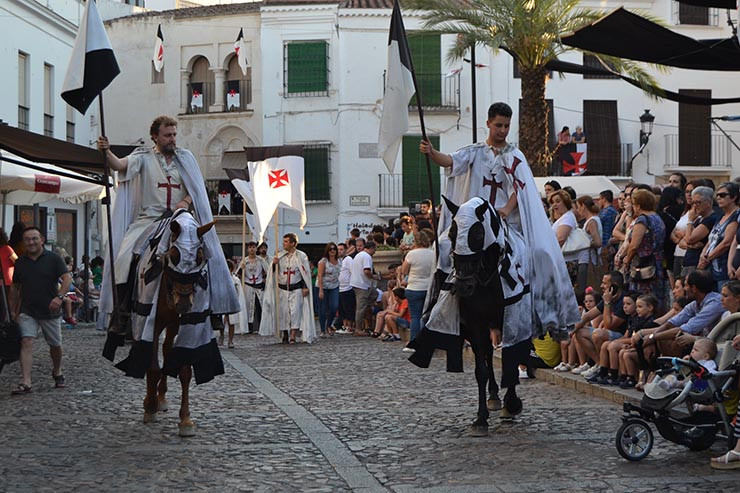 El pasado templario de Jerez revive con teatro, mercado medieval y espectáculos
