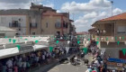 Emocionante primer encierro de San Buenaventura en Moraleja con los patas blancas de Victorino Martín