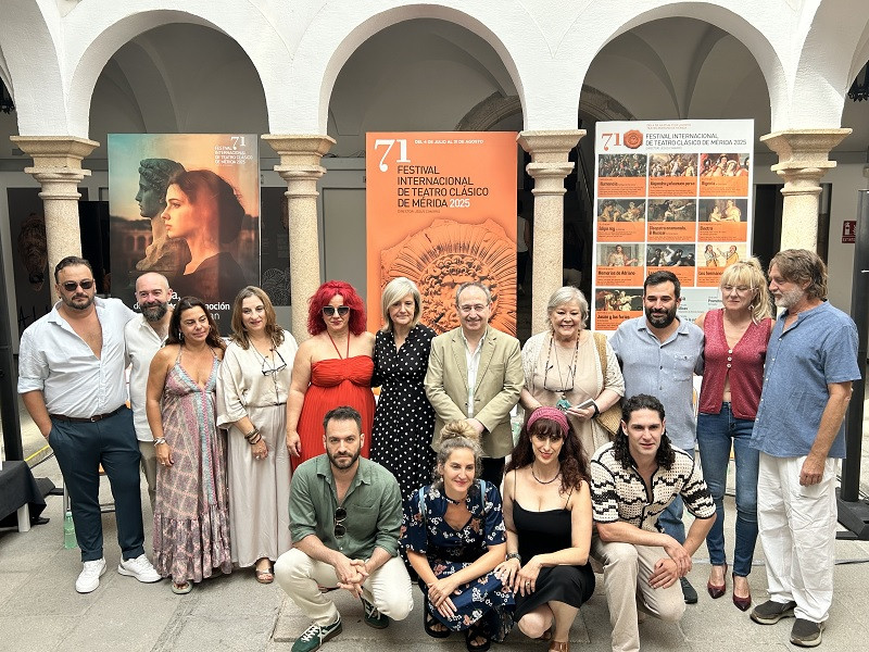 La obra extremeña 'Ifigenia' regresa al Teatro Romano de Mérida antes de representarse en Roma