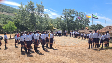 El Grupo Scout San José celebra su décimo aniversario con un campamento en Villamiel