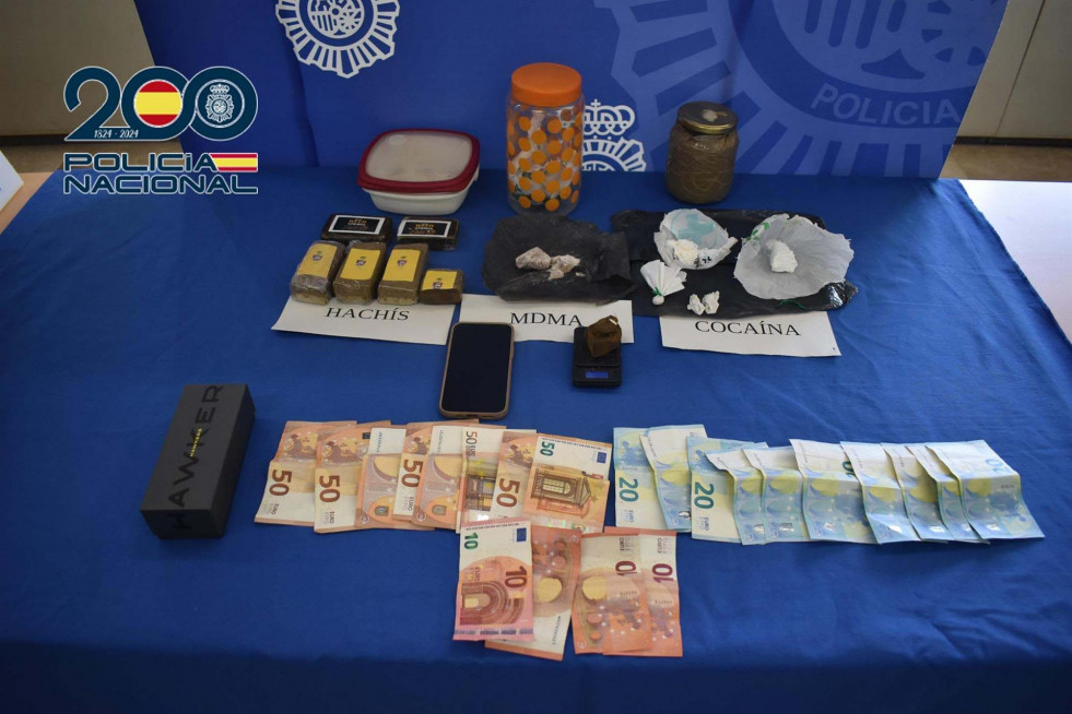 Detenidas dos personas en Plasencia por tráfico de drogas mediante el método 'telecoca'