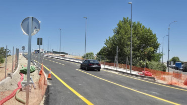 Abierto al tráfico el nuevo tramo elevado hacia la rotonda de Los Sauces en Navalmoral