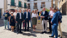 Cáceres inaugura un hito Xacobeo que refuerza su vinculación con el Camino de Santiago
