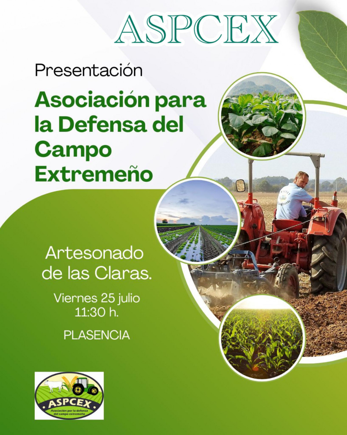Aspcex, mundo rural, Plasencia,