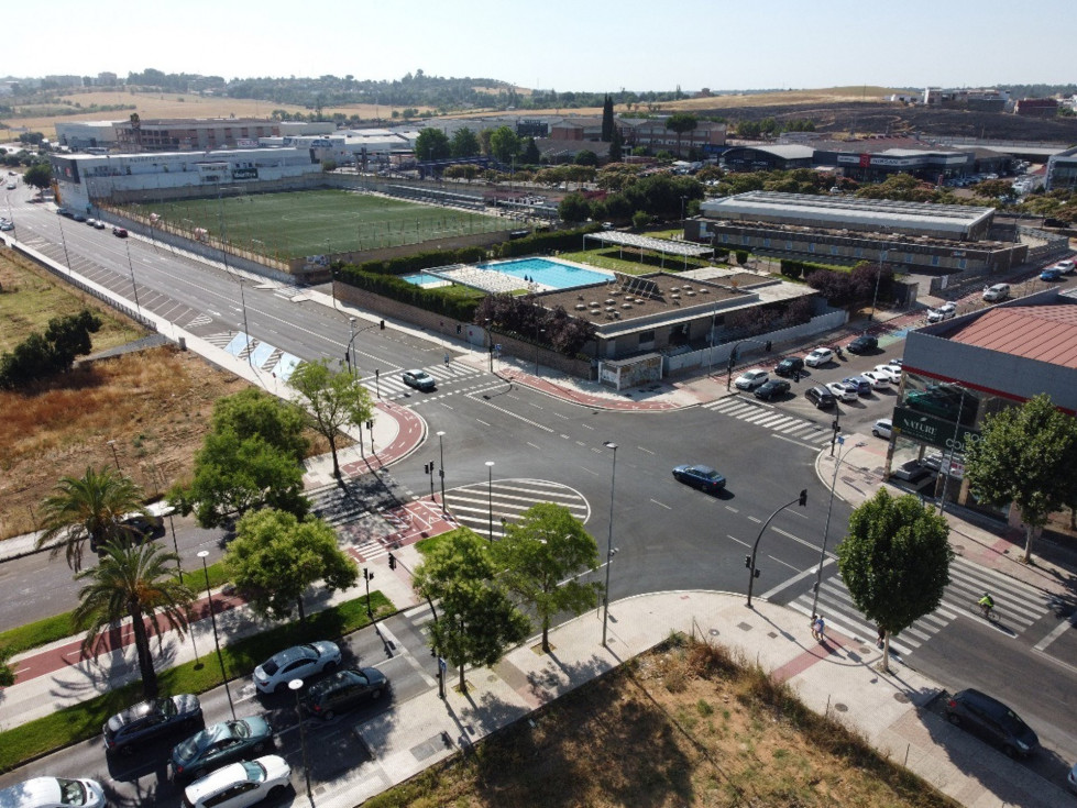 Finalizadas las obras en Ricardo Carapeto de Badajoz tras invertir 1,84 millones