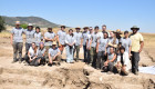 Estudiantes y arqueólogos se forman excavando la ciudad romana de Regina