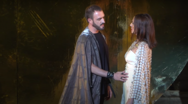 ‘Cleopatra enamorada, el musical’ emociona al Teatro Romano de Mérida