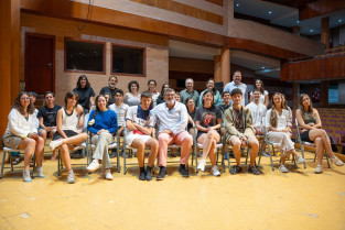 Jóvenes de todo el mundo se forman en artes escénicas en el Festival de Mérida