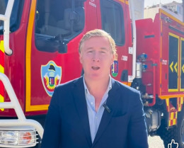 Badajoz incorpora un nuevo camión autobomba para reforzar la seguridad contra incendios