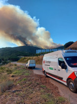 El incendio forestal de Las Hurdes obliga a desalojar dos alquerías de Caminomorisco
