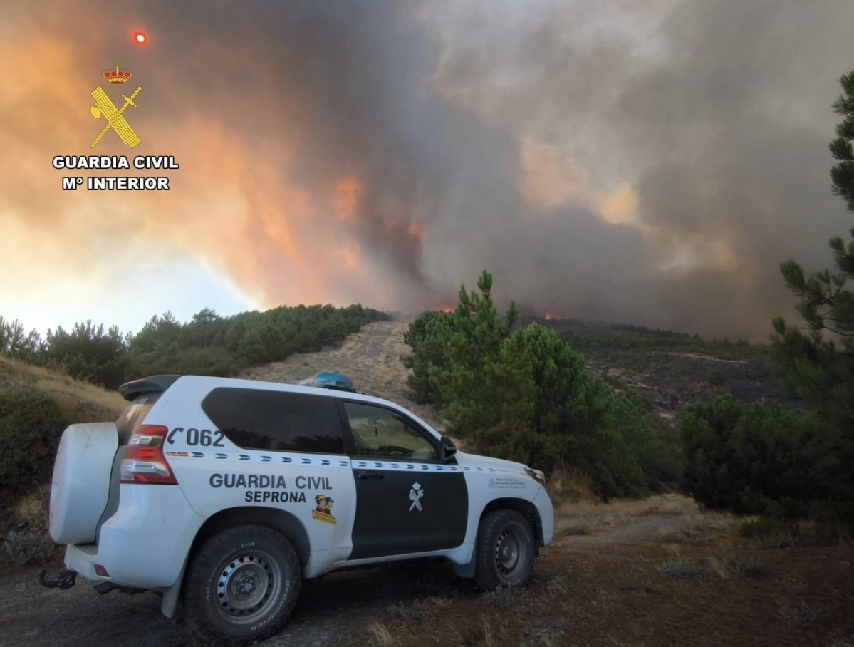 Incendio las hurdes caminomorisco